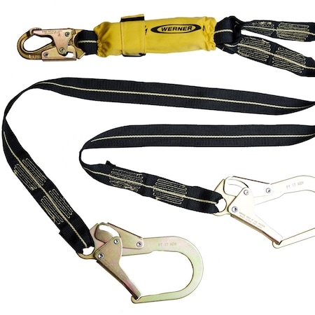 Werner SoftCoil Arc Flash Twinleg Lanyard C911200
