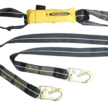 Werner SoftCoil Arc Flash Twinleg Lanyard C913100