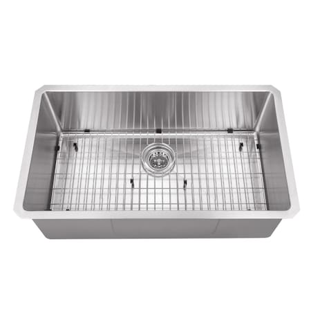Cahaba Sink, Undrmt, 32" Radius Corner 16 ga. S CA221SB32