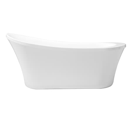 Cahaba Bathtub, 65 in. L, 29-1/8 in. W, Acrylic CA401005