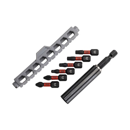 Crescent 7 Piece VORTEX Bit and Finder Sleeve Set CABDG1R-7
