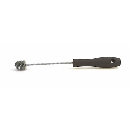 Brush Research CAT-1 7/8 Diameter Brush, .900" Major Diameter, SS, 10.5" OAL, Plastic Handle CAT1