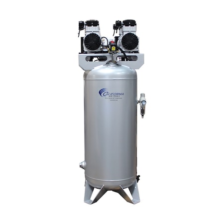 California Air Tools Ultra Quiet/Dry Oil-Free Air Compressor, 4HP, 60Gal CAT-60040DCADC