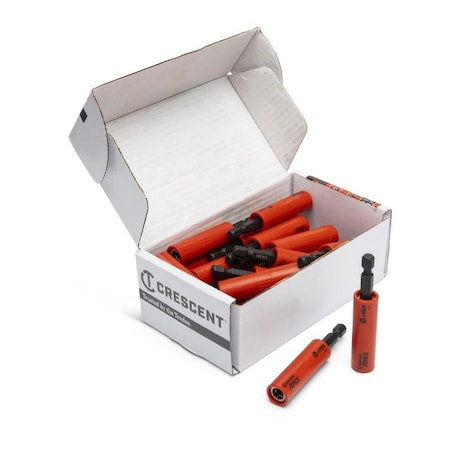 Crescent u-GUARD Covered Bit Holder 1/4" x 3" - 25 Pack CAUGBH3-25