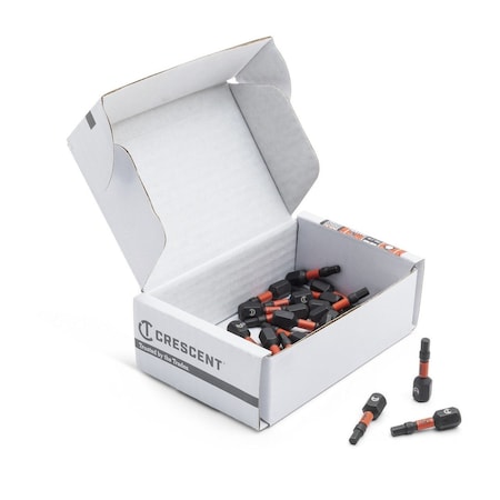 Crescent 3mm x 1" Hex VORTEX Impact Power Bit - 25 Pack CAVB1HM3-25