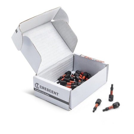 Crescent 3/8" x 1" Hex VORTEX Impact Power Bit - 25 Pack CAVB1HX6-25