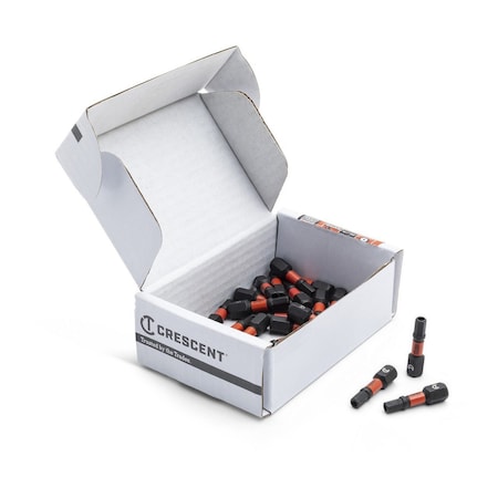 Crescent 10 x 1" Security Hex VORTEX Impact Power Bit - 25 Pack CAVB1HXR10-25