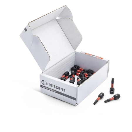 Crescent T15 x 1" Torx VORTEX Impact Power Bit - 25 Pack CAVB1T15-25