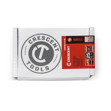 Crescent T27 x 1" Torx VORTEX Impact Power Bit - 25 Pack CAVB1T27-25