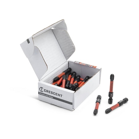 Crescent No. 3 x 2" Phillips VORTEX Impact Power Bit - 25 Pack CAVB2PH3-25