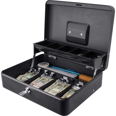 Barska Standard Register Style Cash Box w/Key CB13054