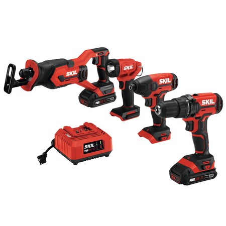 Skil Tool Combo Kit, 4 CB739601
