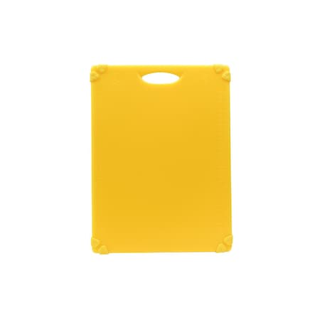 Tablecraft Grippy Cutting Board, Yellow, 15"X2"0"X.5" CBG1520AYL