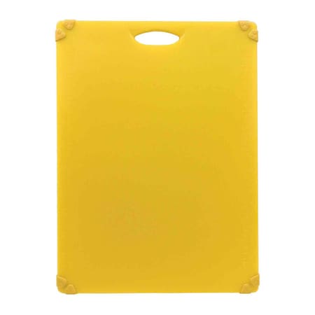Tablecraft Grippy Cutting Board, Yellow, 18"X2"4"X.5" CBG1824AYL