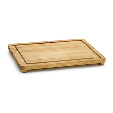 Tablecraft Wood Carving Board W/NonSlip Leg, 20"X16" CBW20161L