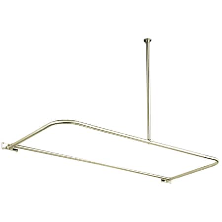 Kingston Brass CC3138 D-Type Shower Rod CC3138