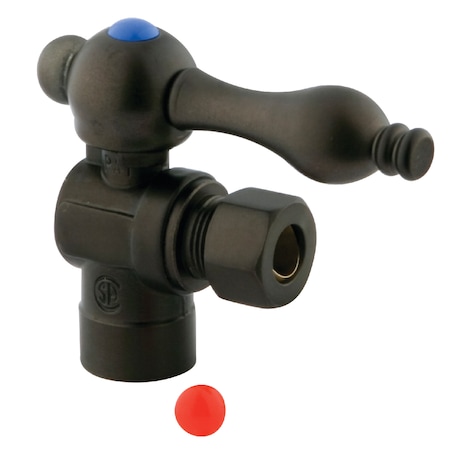 Vintage CC43205 1/2" Sweat 3/8" OD Angle Stop Lever Handle CC43205