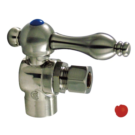 Vintage CC43208 1/2" Sweat 3/8" OD Angle Stop Lever Handle CC43208