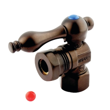 Vintage CC44105 1/2" FIP X 1/2" X 7/16" Slip Joint Angle Stop CC44105