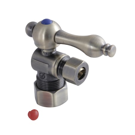 Vintage CC53303 Quarter Turn Valves (5/8" X 3/8" OD Compression) CC53303