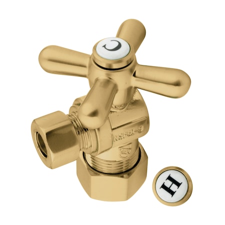 Vintage CC53307X 5/8" X 3/8" OD Comp Angle Stop with Handle CC53307X