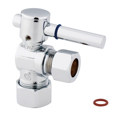 Fauceture CC54401DL 5/8" OD Comp X 1/2" OD Comp Angle Stop CC54401DL