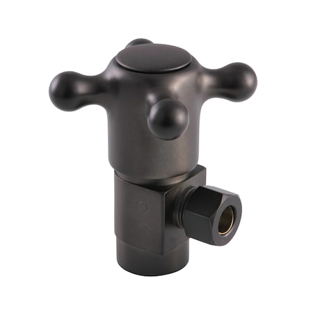 Heritage CD43305BX 1/2"IPSx3/8"O.D. Anti-Seize Deluxe Quarter Turn Ceramic Hardisc Cartridge Angle Stop CD43305BX