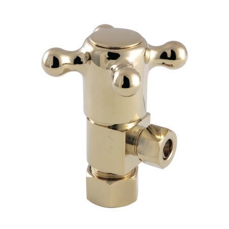 Heritage CD53302BX 5/8"O.Dx3/8" O.D Anti-Seize Deluxe Quarter Turn Ceramic Hardisc Cartridge Angle Stop CD53302BX