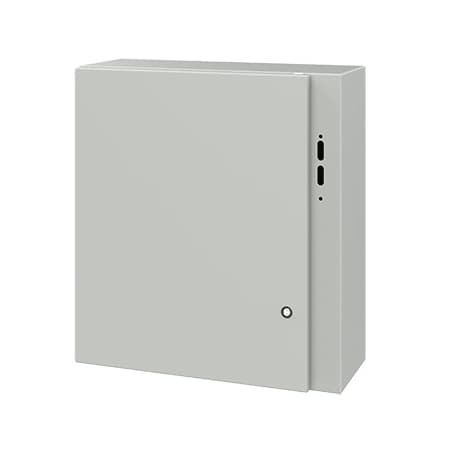 Nvent Hoffman Latch with Disconnect Handle Electrical Enclosures, 24 in H, 8 in D, 22 in W, 4, Steel CDSC24228LG
