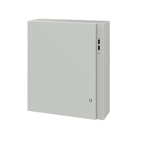 Nvent Hoffman Latch with Disconnect Handle Electrical Enclosures, 30 in H, 8 in D, 26 in W, 4, Steel CDSC30268LG