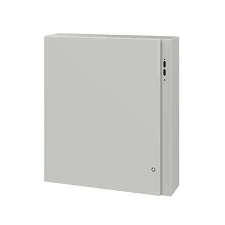 Nvent Hoffman Latch with Disconnect Handle Electrical Enclosures, 36 in H, 8 in D, 32 in W, 4, Steel CDSC36328LG
