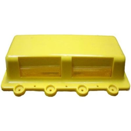 Astro Optics Channelizing Device/Traffic Marker, CD-2, 36 in Length, 7 in Width, Amber CD-2A