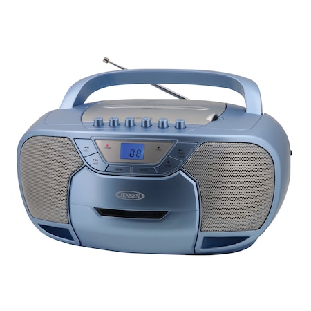 JENSEN Portable Stereo Bluetooth MP3 CD Cassett CD-590-BL