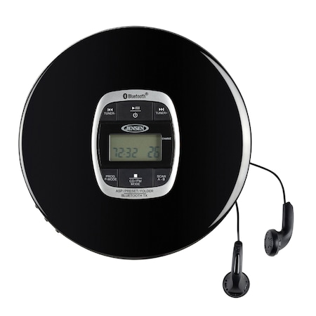Jensen Portable Bluetooth CD Player CD-60R-BT