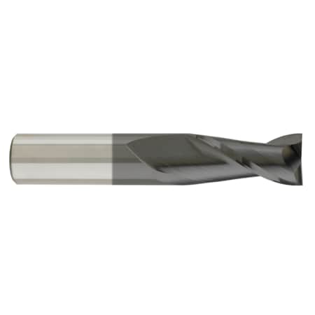 Zoro Select Carbide End Mill, 3in, CEM38FL2TICN CEM38FL2TICN