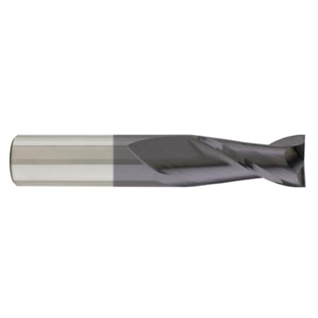 Zoro Select Carbide End Mill, 6in, CEM12FSL2TIALN CEM12FSL2TIALN