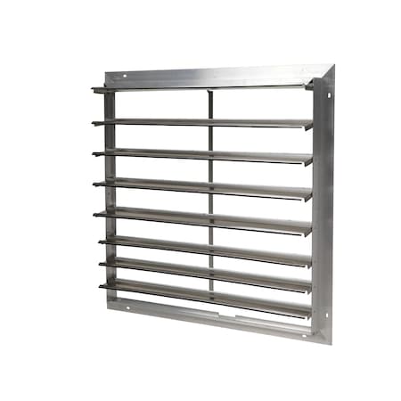 Tpi Commercial Exhaust Shutter, Air-Open/Gravity-Close, For 30" CE Fan CES-30