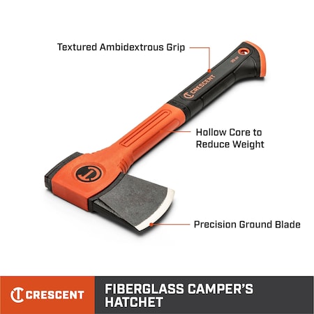 Crescent 20 Oz. Hatchet with Fiberglass Handle CFHATCH20