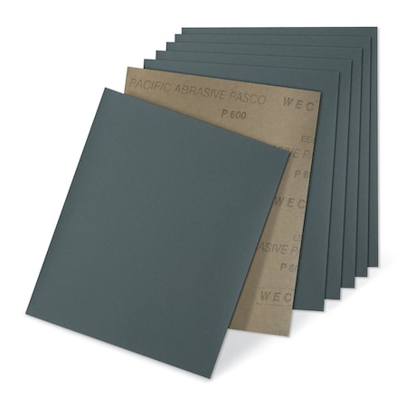 Cgw Abrasives Sanding Sheet, WSC, 9x11,800G, B, Wt., SC