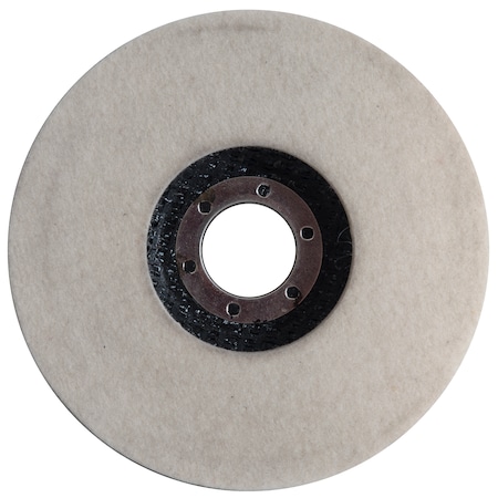 Cgw Abrasives Ctr Whl, Depressed, 4.5x7/8, T27, Felt 49698