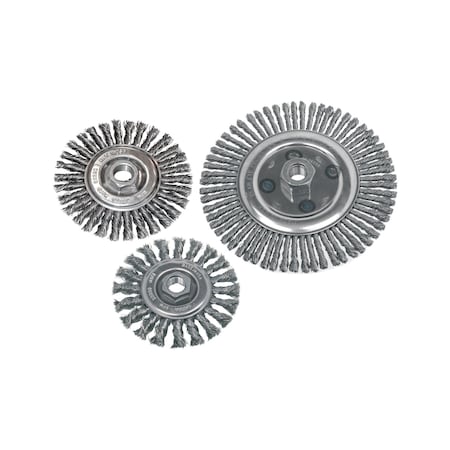 Cgw Abrasives Stringer Bead, 4 Rdl Knt, 0.020, SS, 5/8-11 60025