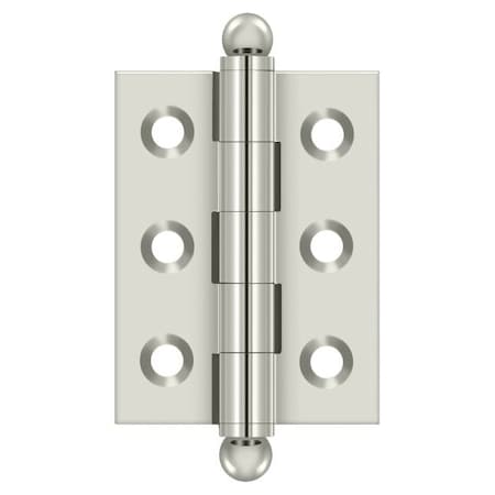 Deltana Bright Nickel Door and Butt Hinge CH2015U14