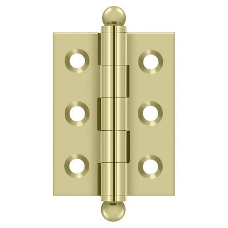 DELTANA Bright Brass Door and Butt Hinge CH2015U3-UNL