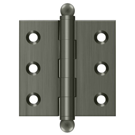 Deltana Antique Nickel Door and Butt Hinge CH2020U15A