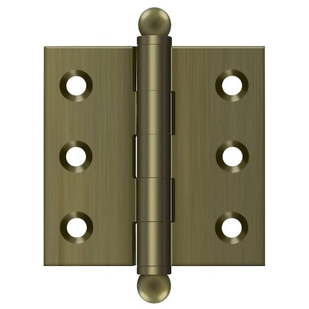 Deltana Antique Brass Door and Butt Hinge CH2020U5