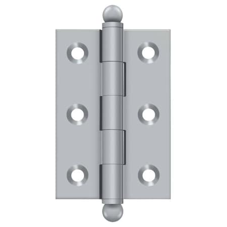 Deltana Satin Chrome Door and Butt Hinge CH2517U26D