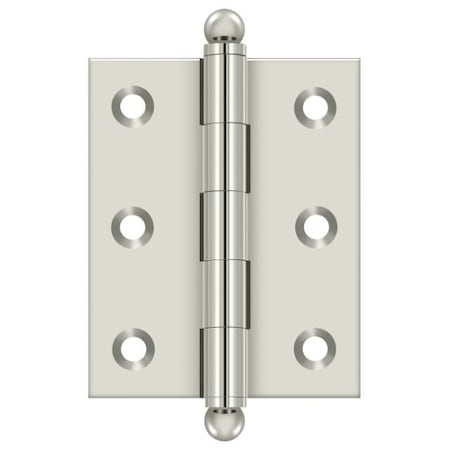 Deltana Bright Nickel Door and Butt Hinge CH2520U14