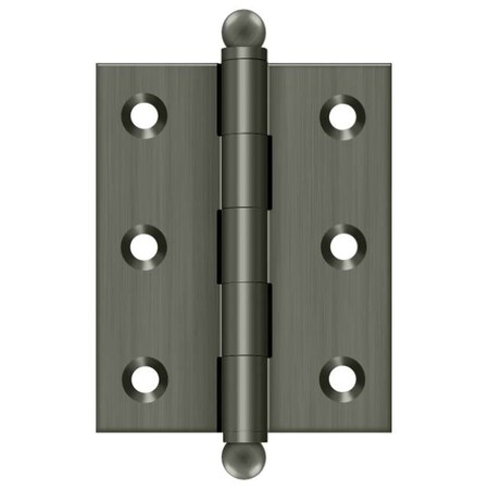 Deltana Antique Nickel Door and Butt Hinge CH2520U15A