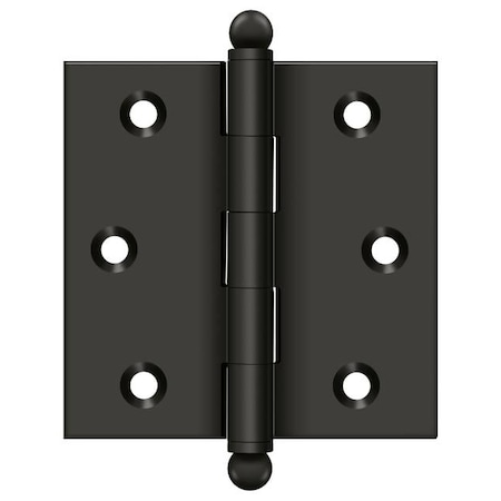 Deltana Oil Rubbed Bronze Door and Butt Hinge CH2525U10B