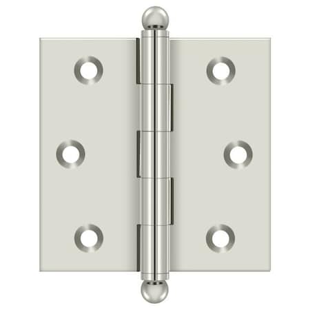 Deltana Bright Nickel Door and Butt Hinge CH2525U14